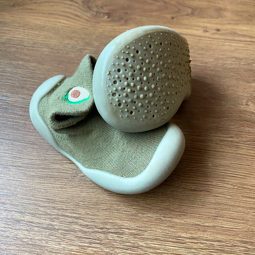 Rubber Sole Sock Shoes